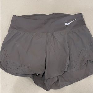 High waisted Nike running shorts